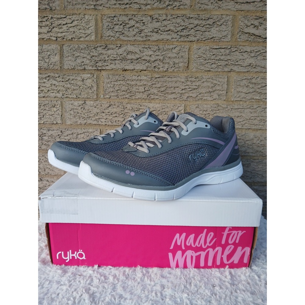 NIB Ryka Women's Grey Destiny 2 Walking Shoes Sz 11W